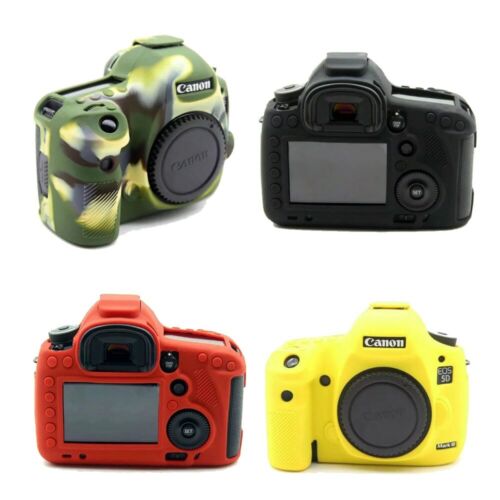 For Canon EOS 5D Mark III 5D3 Soft Silicone Protective Case Body Cover Skin - Picture 1 of 16