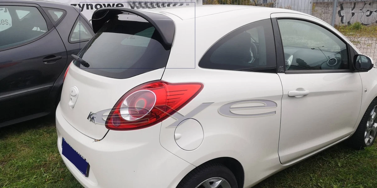 Ford Ka Mk2 2008 2014 REAR ROOF SPOILER