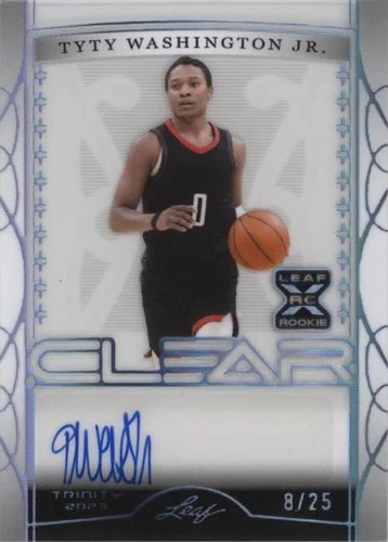 2022-23 Leaf Trinity - TyTy Washington Jr. #CA-TWJ