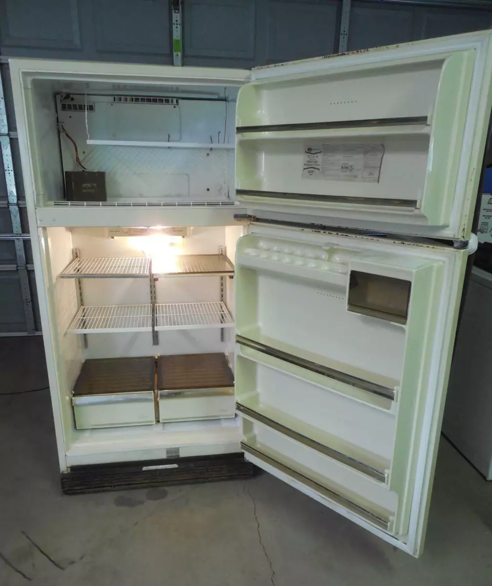 For Part Only Sears Kenmore Frostless Two Door Top Freezer Refrigerator 19.2 Cu