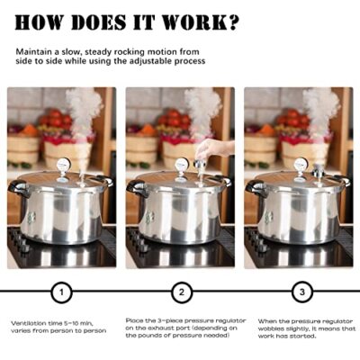 3Pcs Pressure Regulator Weight 5-10-15Lbs Replacement for Presto