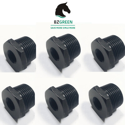 Steel Thread Adapter Convert 1/2x28 to 3/4 NPT1/2/4/8 Pack