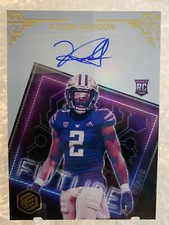 KYLER GORDON 2022 PANINI ELEMENTS ROOKIE RC Future AUTO  #d/199 Bears 🔥