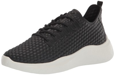 ECCO Women's Therap Lace Sneaker, Taupe, 10-10.5