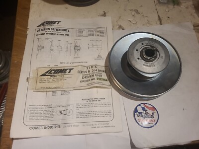 GO KART COMET INDUSTRIES SERIES 20 DRIVEN UNIT 6'' 3/4'' FUN CART MINIBIKE PART
