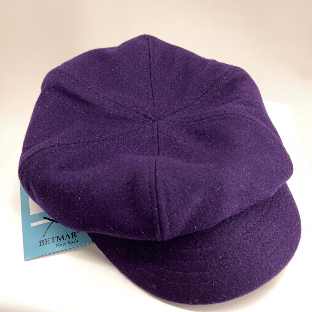 Betmar 75th Anniversary Tag Hat Purple Fashion Ca… - image 1