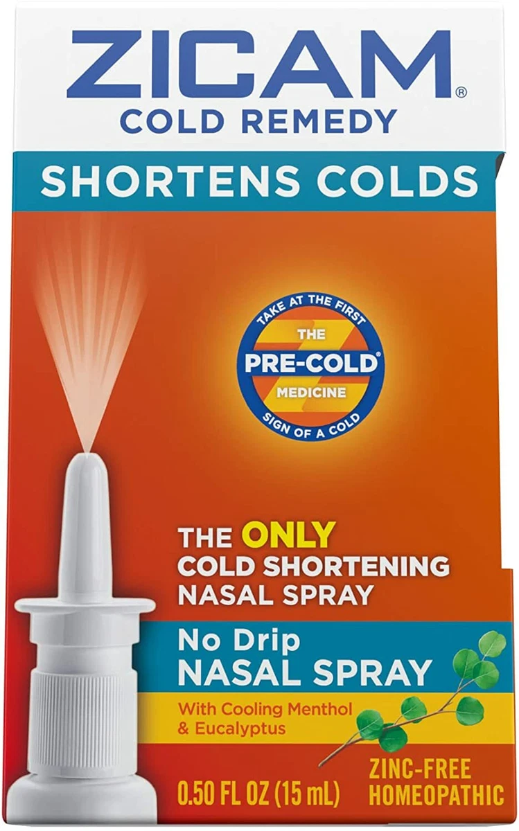 Nasal spray zicam deals