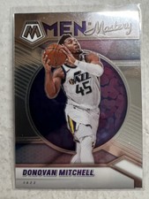 2020-21 Mosaic Donovan Mitchell Men of Mastery Silver Prizm SP