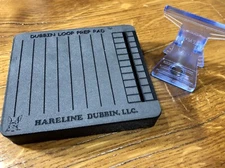DUBBING LOOP PREP PAD KIT. HARELINE w/ STONFO MATERIAL CLIP. FLY TYING COMPOSITE