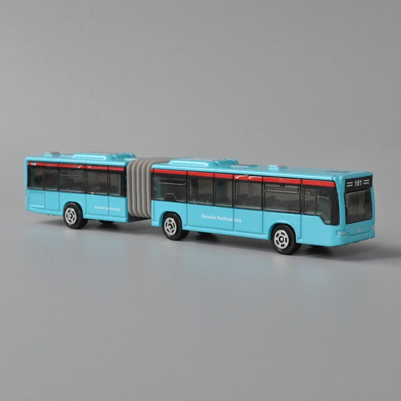 1:120 Scale Diecast Articulated Hinged City Bus Miniature Replica Model Toy