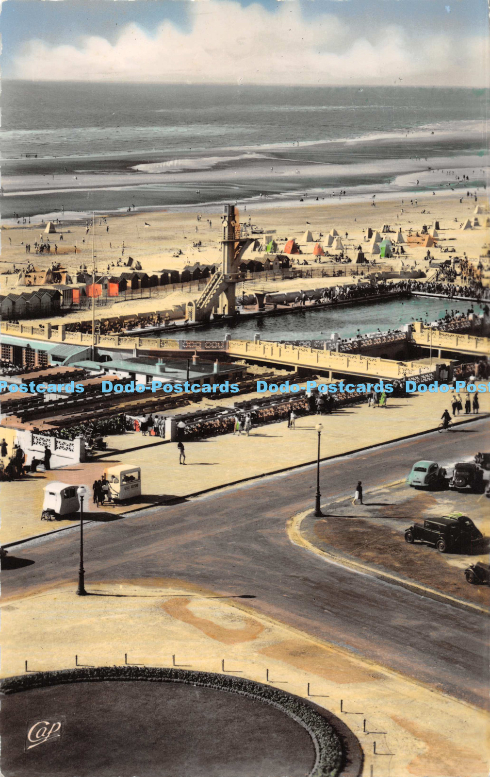 R168250 Le Touquet. Paris. Plage. La Promenade et la Picine. C. A. P. RP