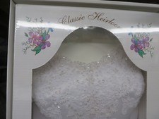 WEDDING GOWN - BRIDAL GOWN - BEADED - PEARLED - heirloomed - hermetically sealed