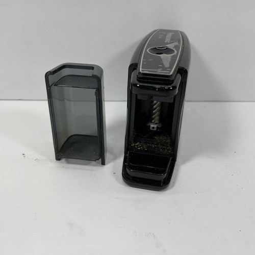 Vintage Panasonic KP4A Battery Operated Pencil Sharpener Black (FOR