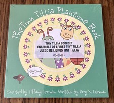 AVON Tiny Tillia "3 Pack Book Set" Playtime, Bedtime  Munch Retired SEALED  