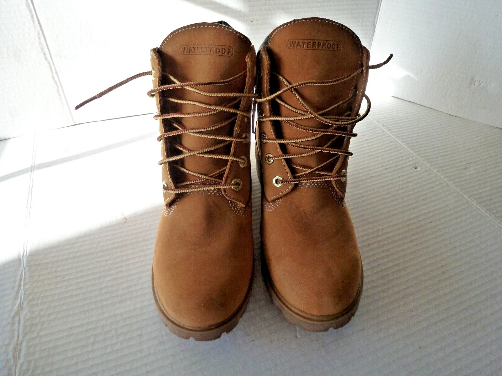 Stivali Timberland 6' pollici premium impermeabili da donna taglia 9 grano 74387 NUOVI