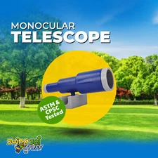SWING SET STUFF INC MONOCULAR TELESCOPE (BLUE) playground toys imagination 0289