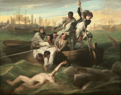 Watson and the Shark : John Singleton Copley : Archival Quality Art Print 