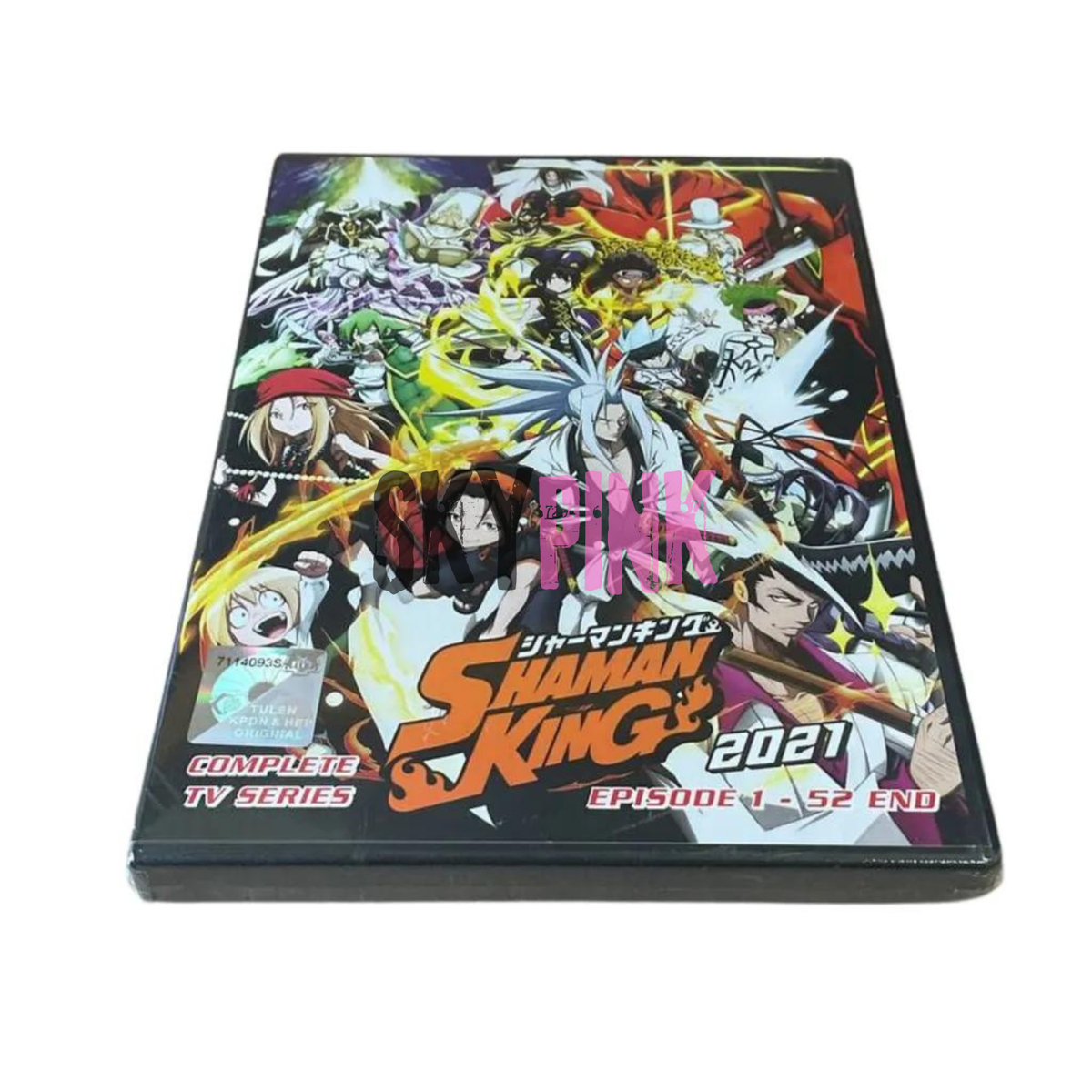 Dvd Box Shaman King English Dub DVD Anime Shaman King 2021 (1-52