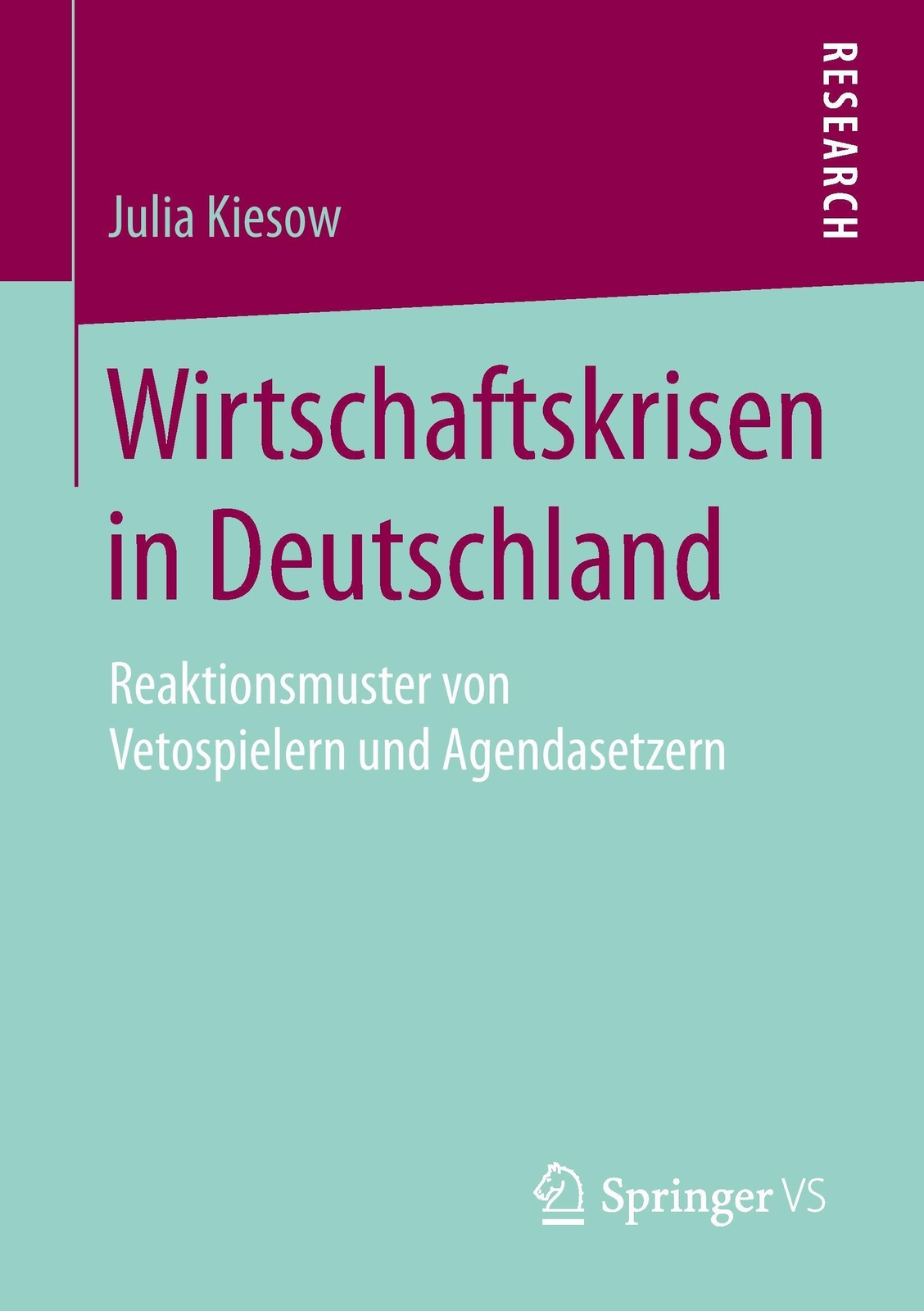 Thumbnail - Julia Kiesow | Wirtschaftskrisen In Deutschland | Taschenbuch |
