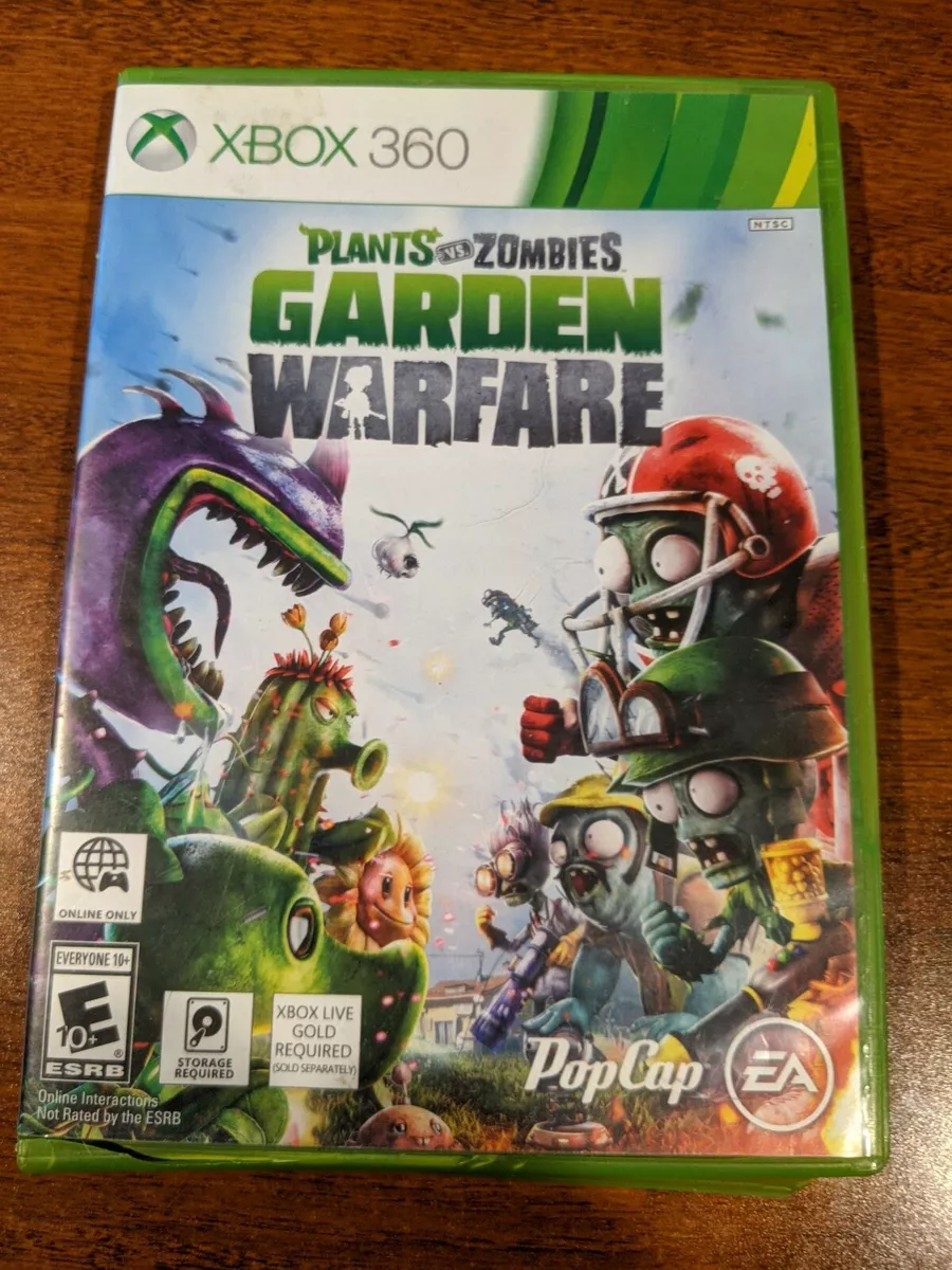 Plants Vs Zombies - Garden Warfare - Xbox 360 : : Games e  Consoles