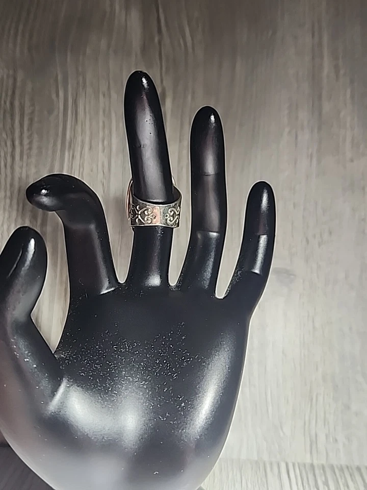 Anillo de piedra azul Jay King de ley .925 talla 6,5 Foto 3 de 3