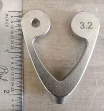 Spoke Wrench for custom bicycle wheel builds (3.9 - 3.6 - 3.2) (12g - 13g - 14g)