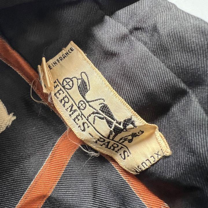 HERMES Horse Pattern Silk 100 Shirt Size 38 Ladies Allover