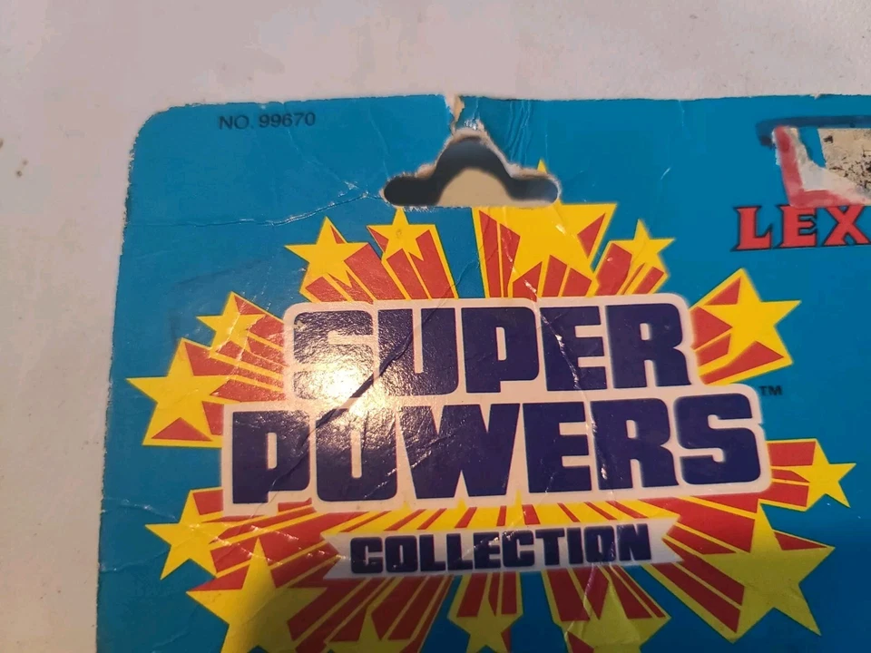 Figura de acción Kenner DC Super Powers Lex Luthor 1984 nueva 99670 sin usar, en caja (B) pliegue Foto 2 de 4