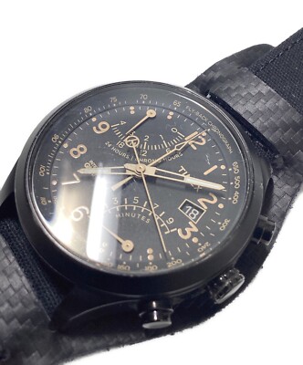 【中古品】TIMEX T2N700 クロノグラフ 腕時計 Timex Intelligent Quartz 1854 Chronograph Watch with Black