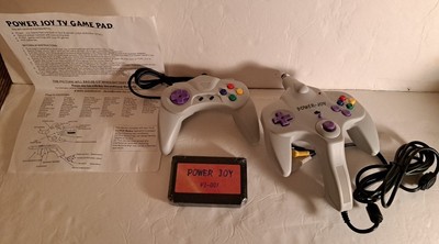 Vintage Power Joy Classic Retro TV Game Pad Limited Edition Over 60 Games New 