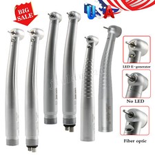 Dental Hi-Speed/LED E-generator/Fiber Optic Handpiece Push Button KaV NSK Style