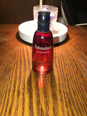 Vintage 1996 Dior Fahrenheit 50mL Christian Dior Cologne