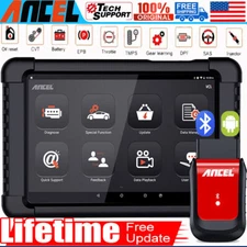 ANCEL X6 Bluetooth OBD2 Scanner All System Bi-directional Diagnostic Tablet OIL