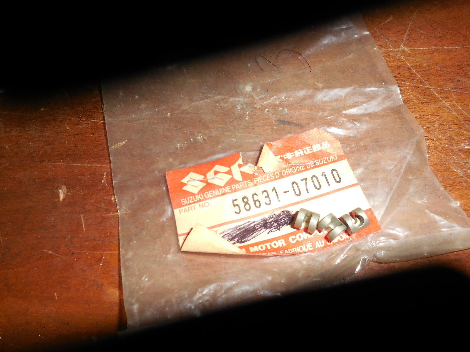 NOS Suzuki OEM Throttle Cable End Piece 19671996 TS75 TM75 5863107010