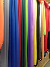 3 Piece Sheer Voile Curtain Panel Drape Set Includes 2 Panels and 1 Scarf