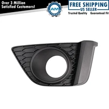 Front Left Fog Light Bezel Black Driver Side Fits 2015-2017 Honda Fit HO1038119