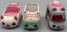 Shopkins Cutie Cars Lot Die cast And Plastic Vehicles