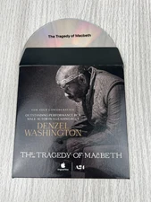 The Tragedy of Macbeth FYC DVD Promo A24 Movie Screener 2021 Denzel Washington