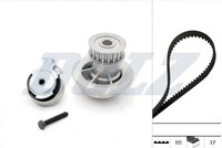 Dolz Wasserpumpe + Zahnriemensatz KD025 FüR Chevrolet Daewoo