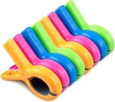Large Beach Towel Clips for Beach Chairs, 8 Pcs Towel Holder for Beach Chair Poo