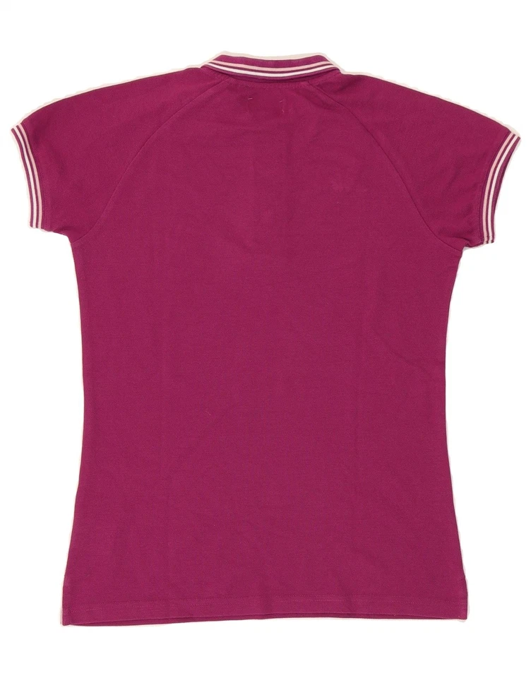 KAPPA Womens Polo Shirt UK 12 Medium Pink Polyester BD10 - Image 2 of 3