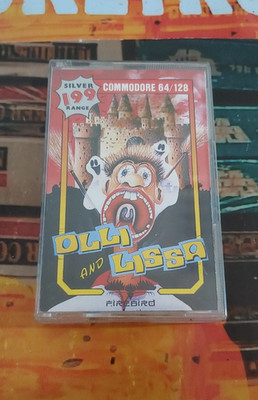 Olli and Lissa (Firebird 1986) Commodore 64  (Tape, Box, Manual) works 8-bit