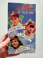 A League of Their Own (VHS, 1993) Geena Davis Tom Hanks Madonna