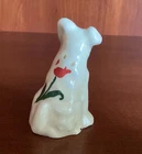 Vintage Shawnee Mini Miniature Terrier Puppy Dog Figurine RARE Pottery 1940