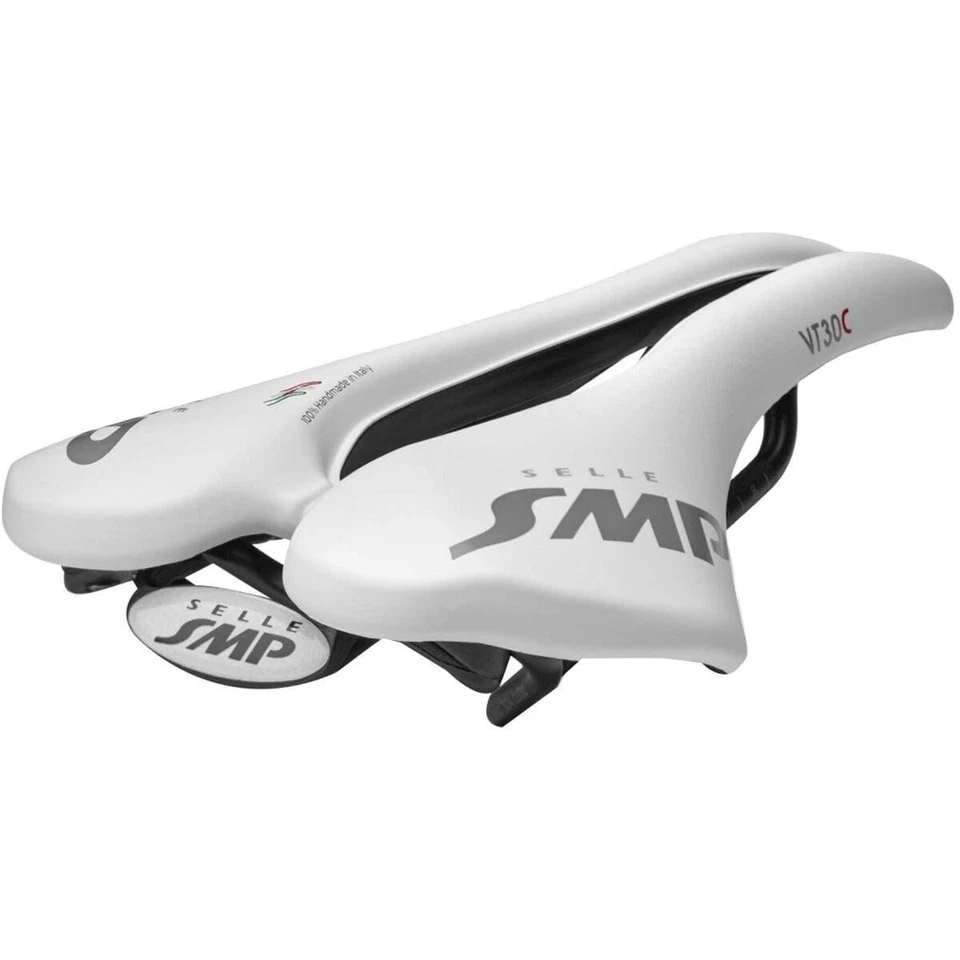 Sillín de bicicleta de carbono Selle SMP VT30C blanco, 155 mm | Asiento de bicicleta Foto 4 de 4