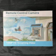 BROAIMX Smart Bird Feeder W/ 1080P HD Camera & Bird Recognition Software NEW