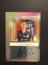 Manaka Hayashi 2025 Parkside Nwsl Shimmer Foil Sp On-card Auto 6699 Ps-mh C Manaka Hayashi 2025 Parkside Nwsl Shimmer Foil Sp On-card Auto 6699 Ps-mh C