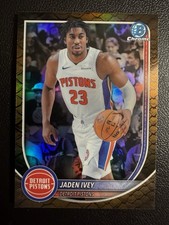 2025-26 Bowman Chrome Reptilian Refractor Jaden Ivey #BCV-159 Pistons