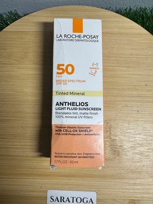 La Roche-Posay Anthelios SPF 50 Tinted Mineral Sunscreen Light Fluid Exp 01/2027