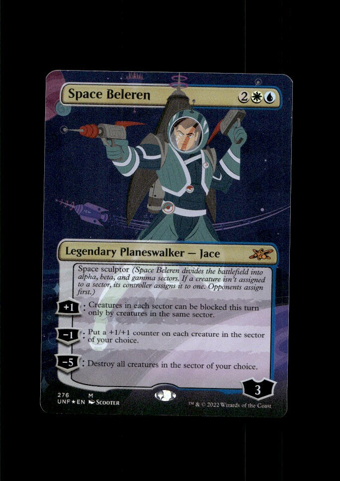 Unfinity #276 Space Beleren (Borderless) Foil